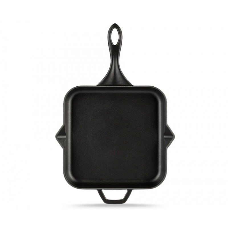 Zománcozott öntöttvas serpenyő Hosse, Black Onyx, 28x28cm - Fekete öntöttvas edények