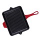 Zománcozott öntöttvas grill serpenyő Hosse, Rubin, 26x32cm | Öntöttvas grill serpenyő Zománcozott öntöttvas grill serpenyő Hosse, Rubin, 26x32cm | Öntöttvas grill serpenyő | Öntöttvas serpenyő |